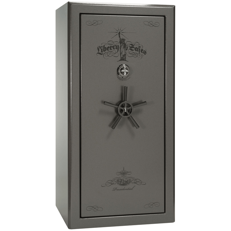 Presidential Series | Level 8 Security | 2.5 Hours Fire Protection | 25 | Dimensions: Dimensions: 60.5"(H) x 30.25"(W) x 24.75"(D*) | Gray Marble | Mechanical Lock | Idaho Safe & Vault, Caldwell Idaho