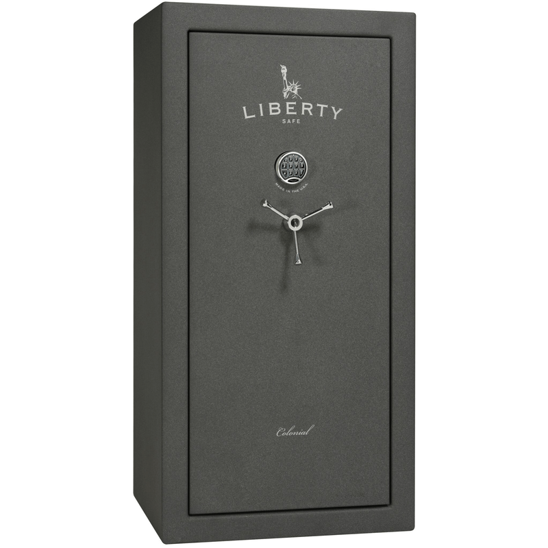 Colonial Series | Level 4 Security | 75 Minute Fire Protection | 23 | DIMENSIONS: 60.5"(H) X 30"(W) X 22"(D*) | Granite Textured | Electronic Lock | Idaho Safe & Vault, Caldwell Idaho
