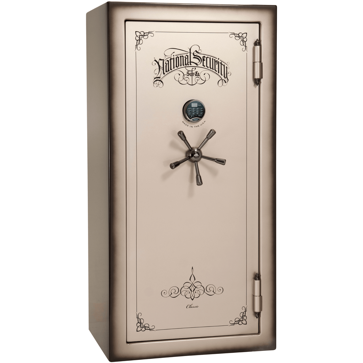 Classic Plus Series | Level 7 Security | 110 Minute Fire Protection | 40 | DIMENSIONS: 66.5"(H) X 36"(W) X 32"(D) | Burgundy 2 Tone | Mechanical Lock | Idaho Safe & Vault, Caldwell Idaho