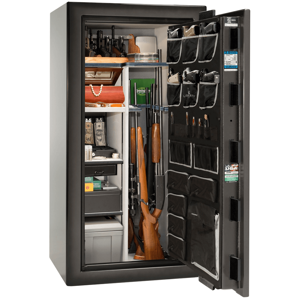 Magnum Series | Level 8 Security | 2.5 Hours Fire Protection | 40 | Dimensions: 66.5"(H) x 36"(W) x 32"(D) | Blue Gloss | Electronic Lock | Idaho Safe & Vault, Caldwell Idaho