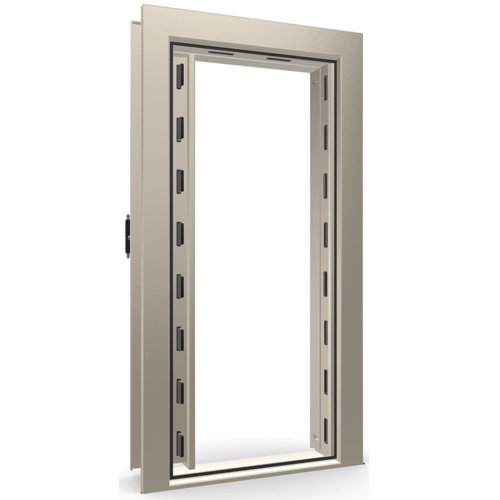 Vault Door Series | In-Swing | Left  Hinge | Champagne Gloss | Mechanical Lock - open | Idaho Safe & Vault, Caldwell Idaho