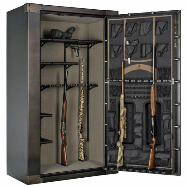 Browning 1878 49T Gun Safe — Interior with Firearms | Idaho Safe & Vault