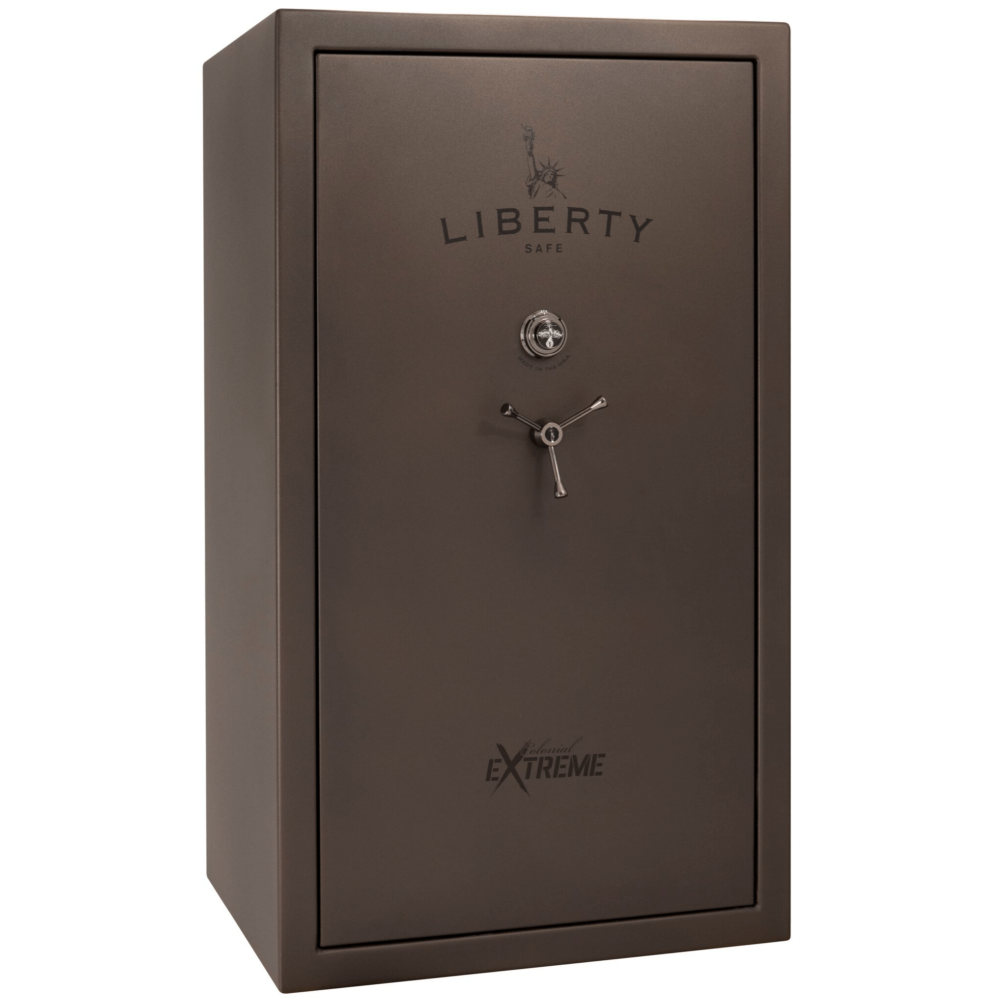 Colonial Series | Level 4 Security | 75 Minute Fire Protection | 50XT | DIMENSIONS: 72.5"(H) X 42"(W) X 27.5"(D*) | Bronze Textured | Mechanical Lock | Idaho Safe & Vault, Caldwell Idaho