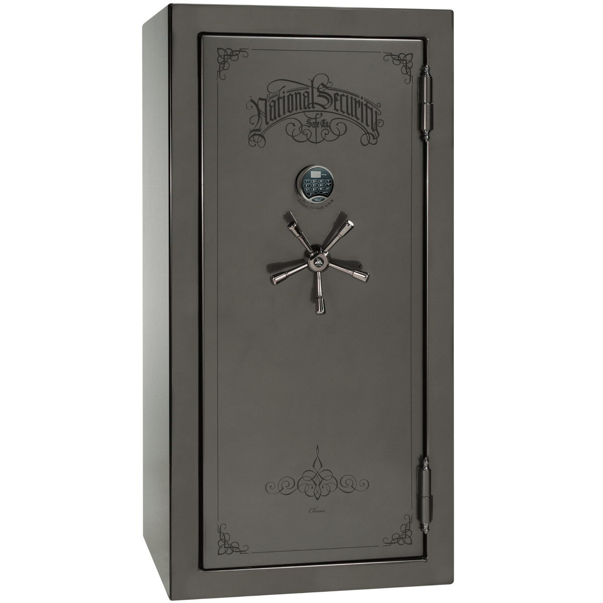 Classic Plus Series | Level 7 Security | 110 Minute Fire Protection | 25 | DIMENSIONS: 60.5"(H) X 30"(W) X 28.5"(D) | White Marble | Mechanical Lock | Idaho Safe & Vault, Caldwell Idaho