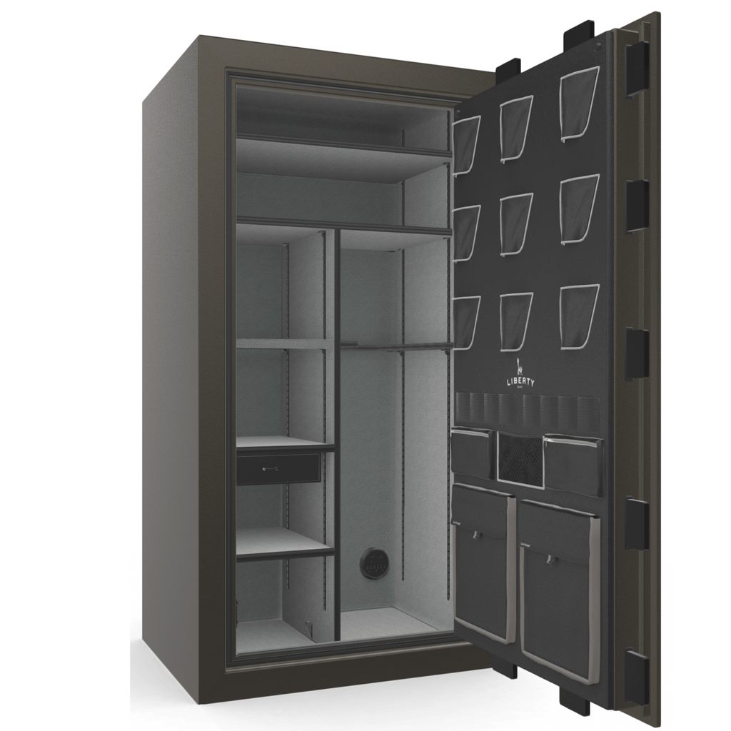Classic Plus Series | Level 7 Security | 110 Minute Fire Protection | 50 | DIMENSIONS: 72.5"(H) X 42"(W) X 32"(D) | White Marble | Electronic Lock | Idaho Safe & Vault, Caldwell Idaho
