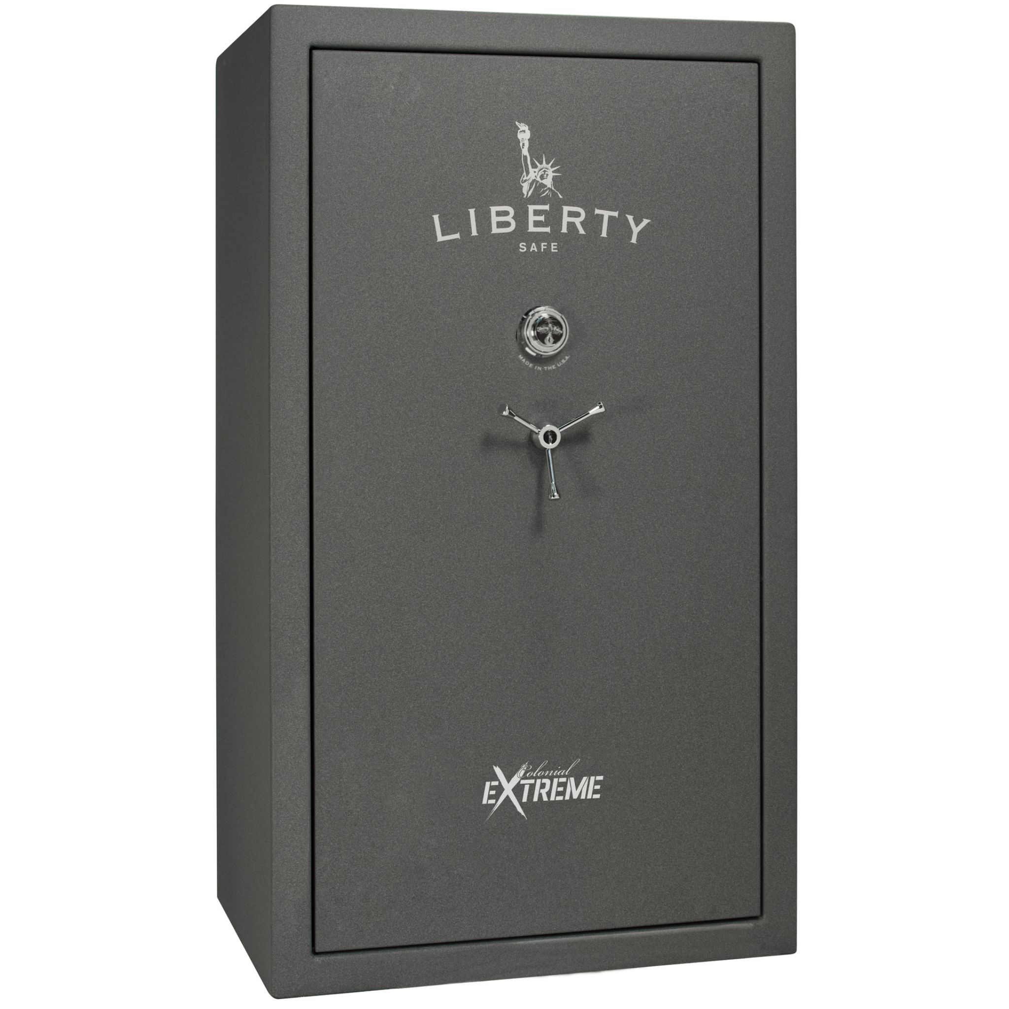 Colonial Series | Level 4 Security | 75 Minute Fire Protection | 50XT | DIMENSIONS: 72.5"(H) X 42"(W) X 27.5"(D*) | Granite Textured | Mechanical Lock | Idaho Safe & Vault, Caldwell Idaho