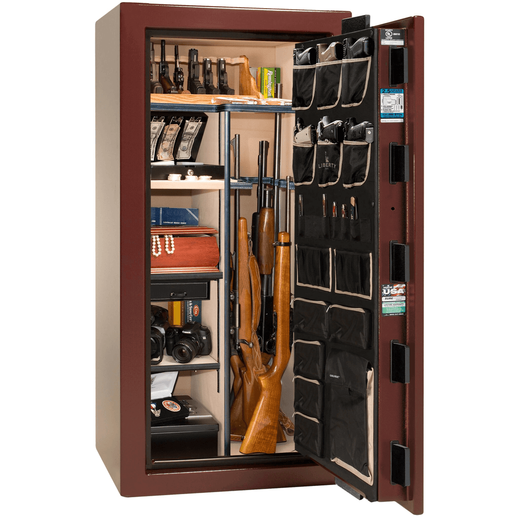 Magnum Series | Level 8 Security | 2.5 Hours Fire Protection | 25 | Dimensions: 60.5"(H) x 30"(W) x 28.5"(D) | Black Gloss | Electronic Lock | Idaho Safe & Vault, Caldwell Idaho