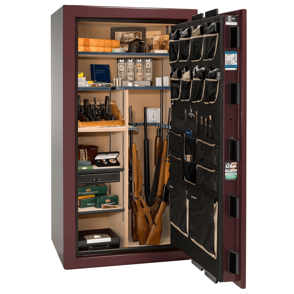 Magnum Series | Level 8 Security | 2.5 Hours Fire Protection | 50 | Dimensions: 72.5"(H) x 42"(W) x 32"(D) | Black Gloss | Electronic Lock | Idaho Safe & Vault, Caldwell Idaho