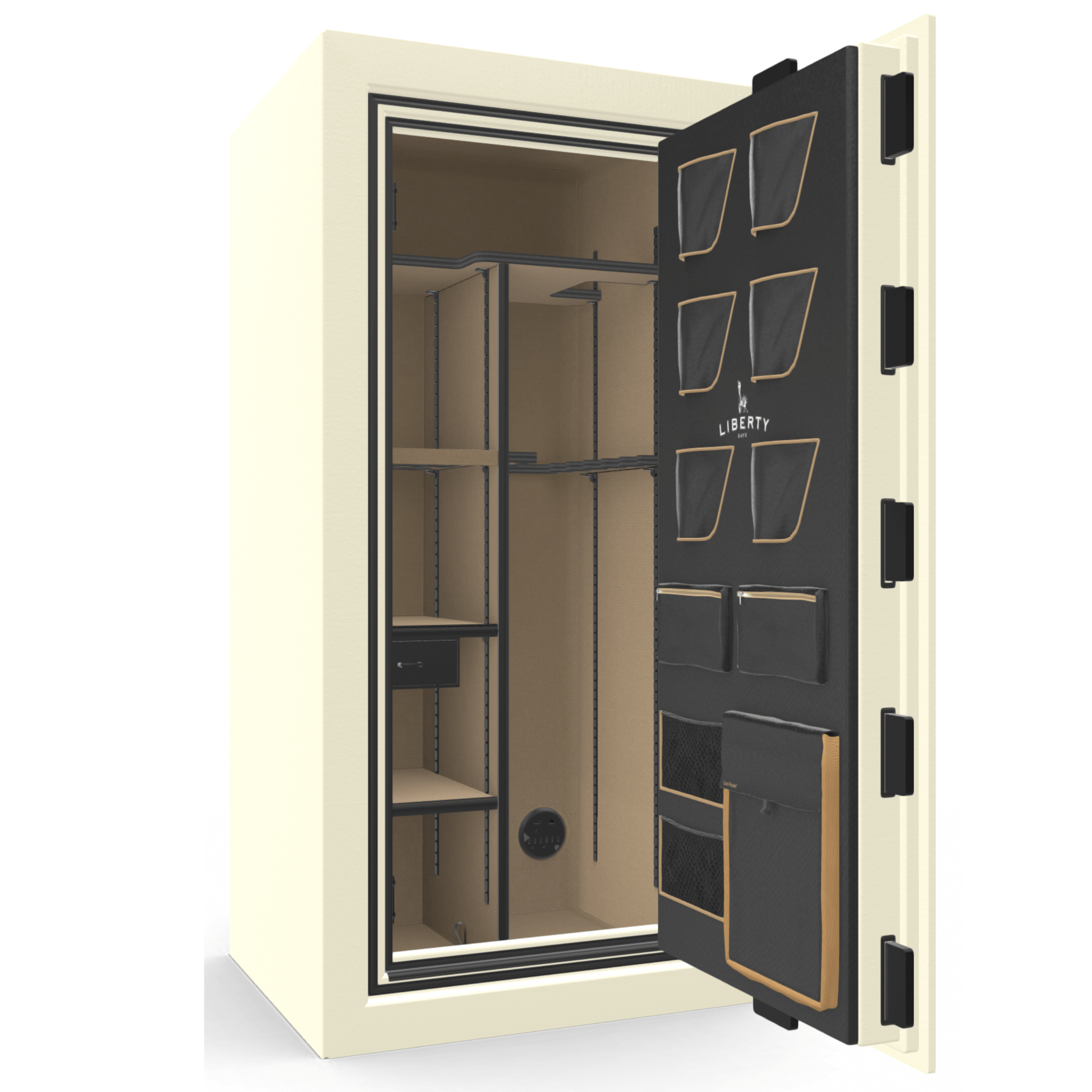 Classic Plus Series | Level 7 Security | 110 Minute Fire Protection | 25 | DIMENSIONS: 60.5"(H) X 30"(W) X 28.5"(D) | Burgundy 2 Tone | Electronic Lock | Idaho Safe & Vault, Caldwell Idaho