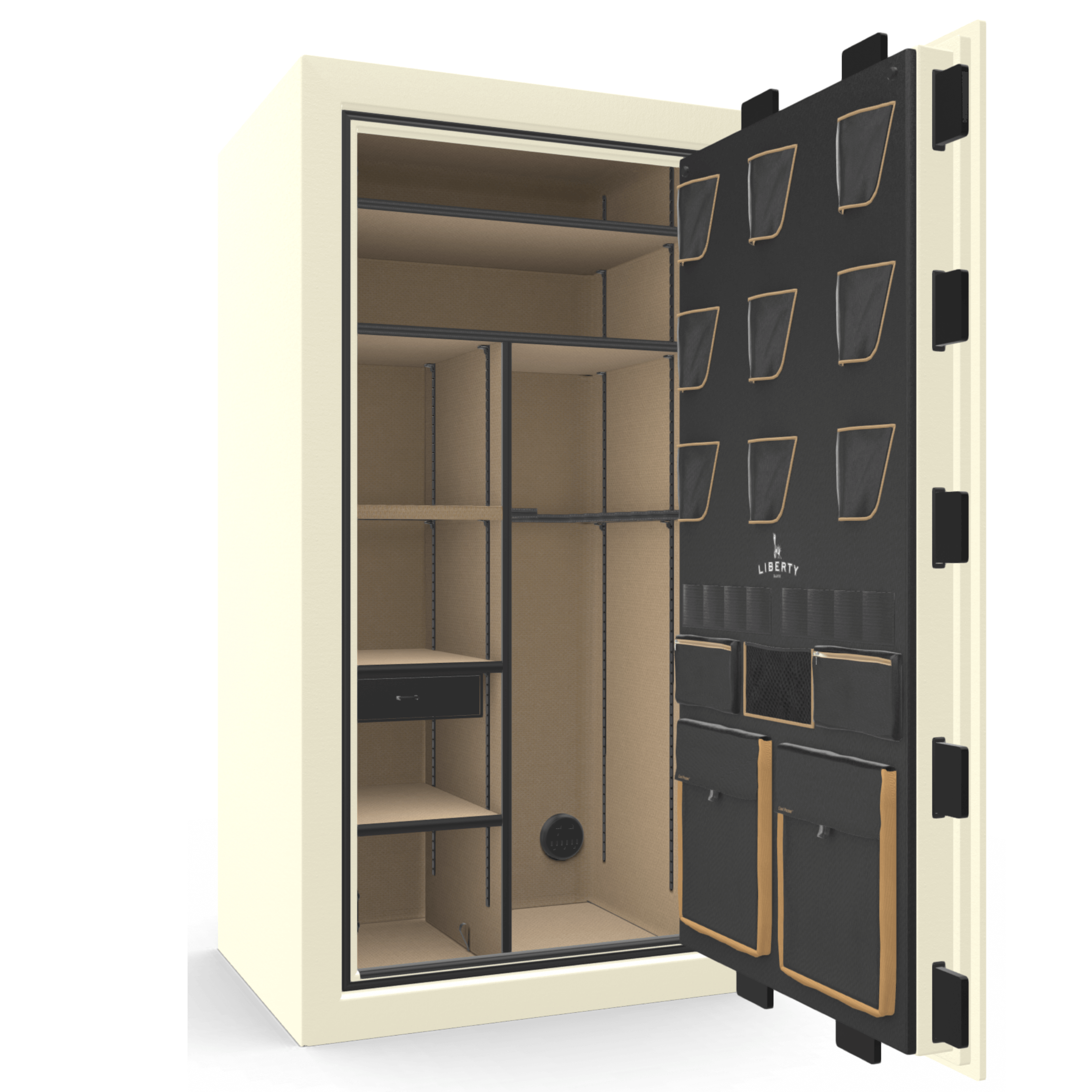Classic Plus Series | Level 7 Security | 110 Minute Fire Protection | 50 | DIMENSIONS: 72.5"(H) X 42"(W) X 32"(D) | Burgundy 2 Tone | Electronic Lock | Idaho Safe & Vault, Caldwell Idaho