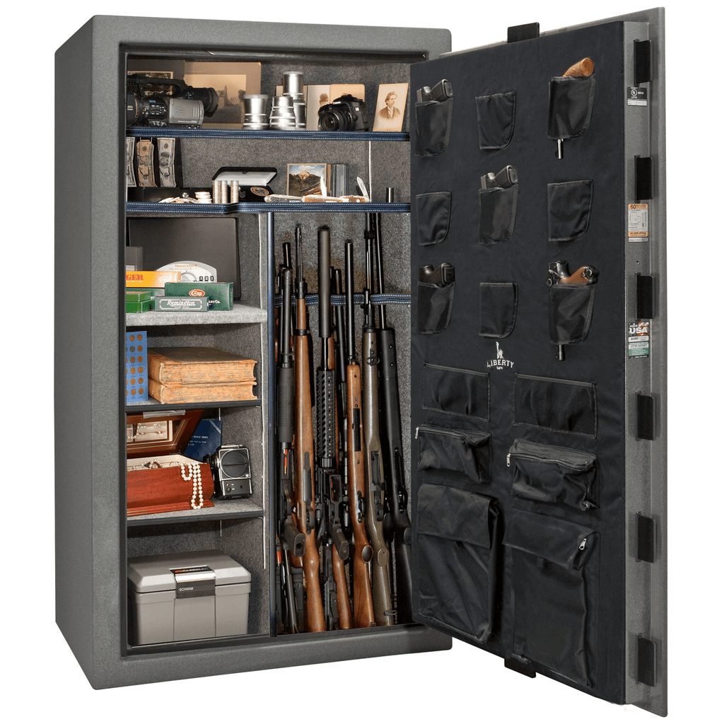 Colonial Series | Level 4 Security | 75 Minute Fire Protection | 50 | DIMENSIONS: 72.5"(H) X 42"(W) X 27.5"(D*) | Granite Textured | Mechanical Lock Open | Idaho Safe & Vault, Caldwell Idaho