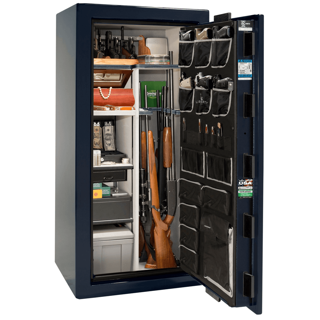 Magnum Series | Level 8 Security | 2.5 Hours Fire Protection | 25 | Dimensions: 60.5"(H) x 30"(W) x 28.5"(D) | White Gloss | Electronic Lock | Idaho Safe & Vault, Caldwell Idaho