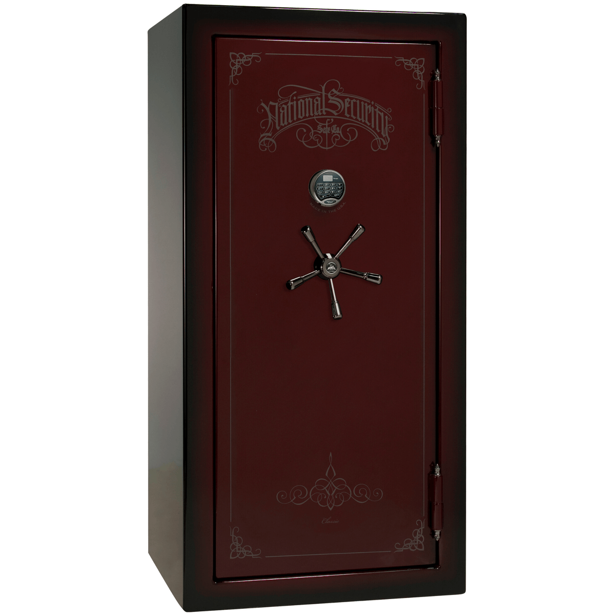 Classic Plus Series | Level 7 Security | 110 Minute Fire Protection | 40 | DIMENSIONS: 66.5"(H) X 36"(W) X 32"(D) | White Marble | Mechanical Lock | Idaho Safe & Vault, Caldwell Idaho