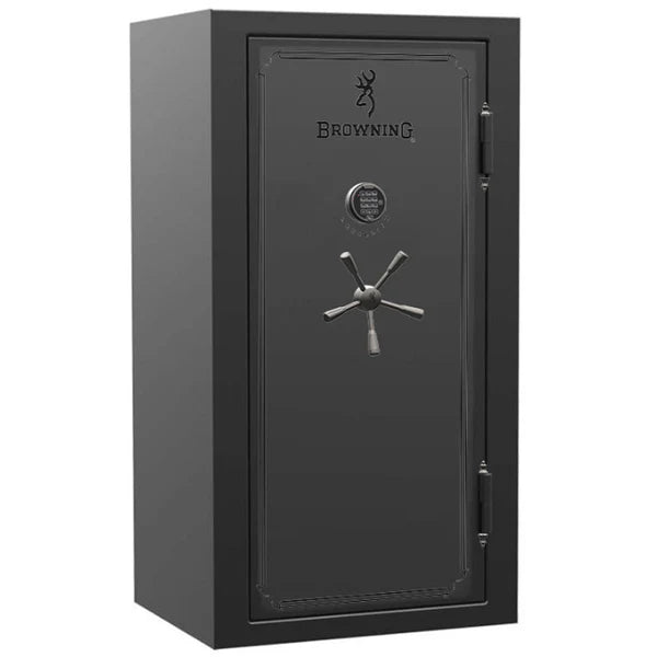 Browning | M49T: 72"(H)  x 43"(W) x 25.5"(D) | Textured Charcoal | Black Chrome | Electronic