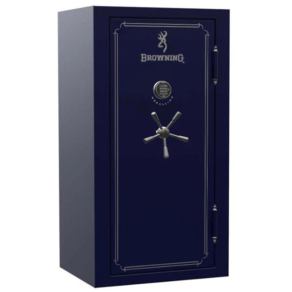Browning | M49T: 72"(H)  x 43"(W) x 25.5"(D) | Charcoal Metallic Gloss | Black Chrome | Electronic