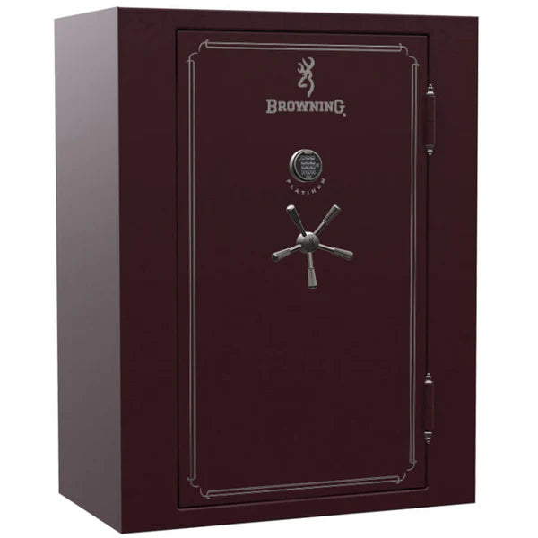 Browning | PP49T: 72"(H)  x 43"(W) x 25.5"(D) | Black Cherry Gloss  | Black Chrome | Electronic