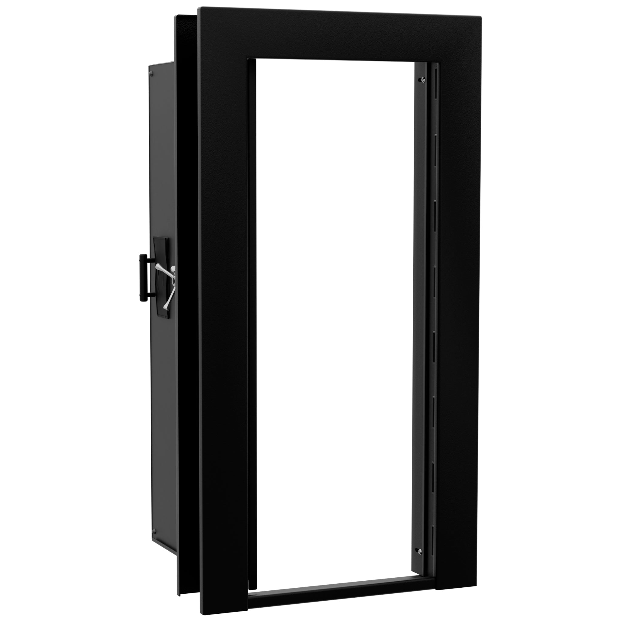 Vault Door Series | In-Swing | Left  Hinge | Black Textured | Electronic Lock - open | Idaho Safe & Vault, Caldwell Idaho