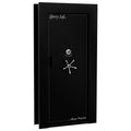 Vault Door Series | In-Swing | Right Hinge | Black Textured | Mechanical Lock - Closed | Idaho Safe & Vault, Caldwell Idaho