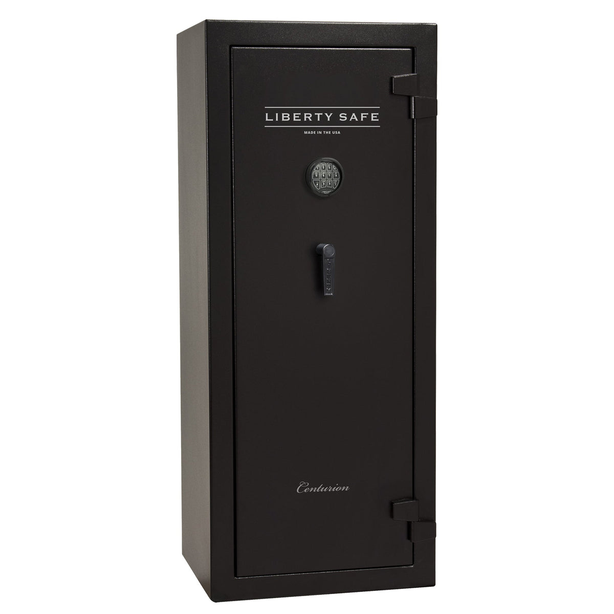 Centurion 18 | Level 1 Security | 30 Minute Fire Protection | Dimensions: 59.5" x 24.25" x 20" | Textured Black | Elock - No Door Panel Promotion - Closed Door | Idaho Safe & Vault, Caldwell Idaho