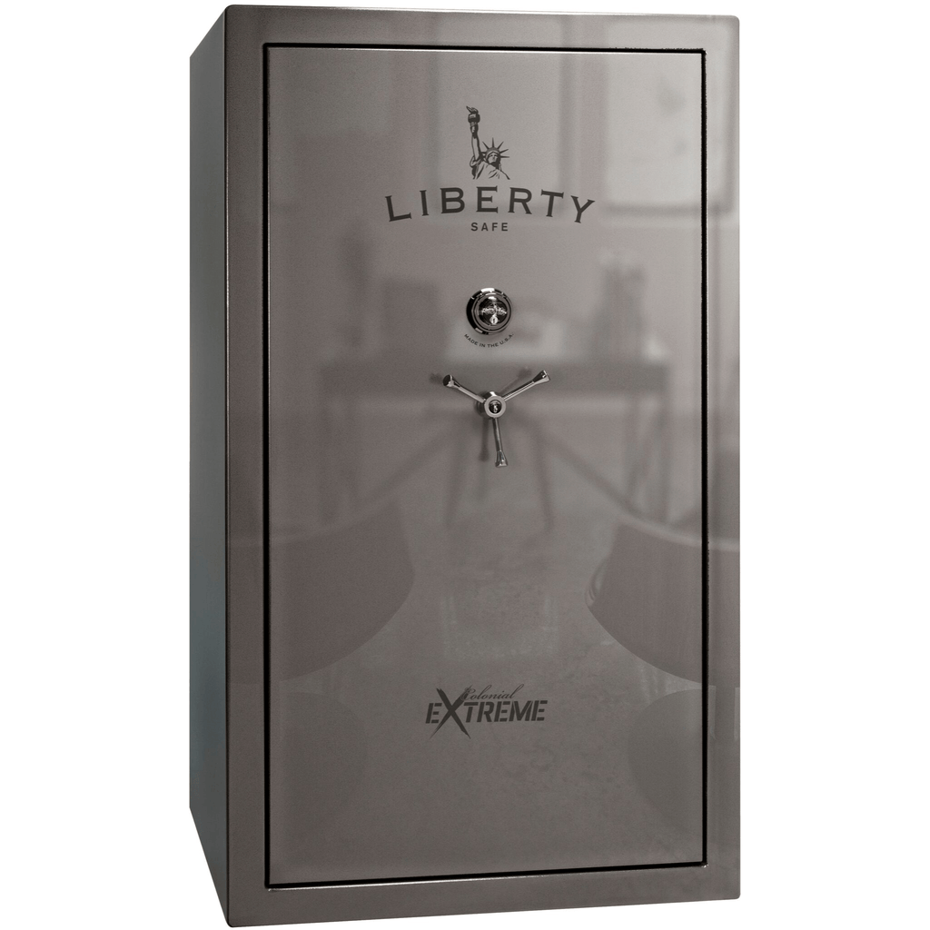 Colonial Series | Level 4 Security | 75 Minute Fire Protection | 50XT | DIMENSIONS: 72.5"(H) X 42"(W) X 27.5"(D*) | Gray Gloss | Mechanical Lock | Idaho Safe & Vault, Caldwell Idaho