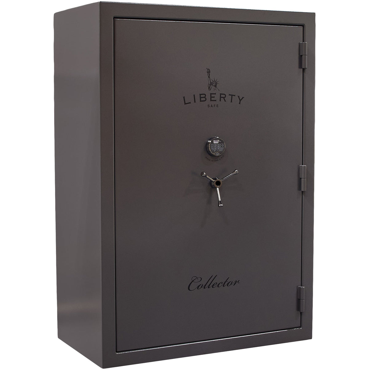 Collector T | Level 5 Security | 110 Minute Fire Protection | Dimensions: 72”(H) x 50”(W) x 27.5"(D) | Gray Marble Electronic Lock - Closed  Door | Idaho Safe & Vault, Caldwell Idaho