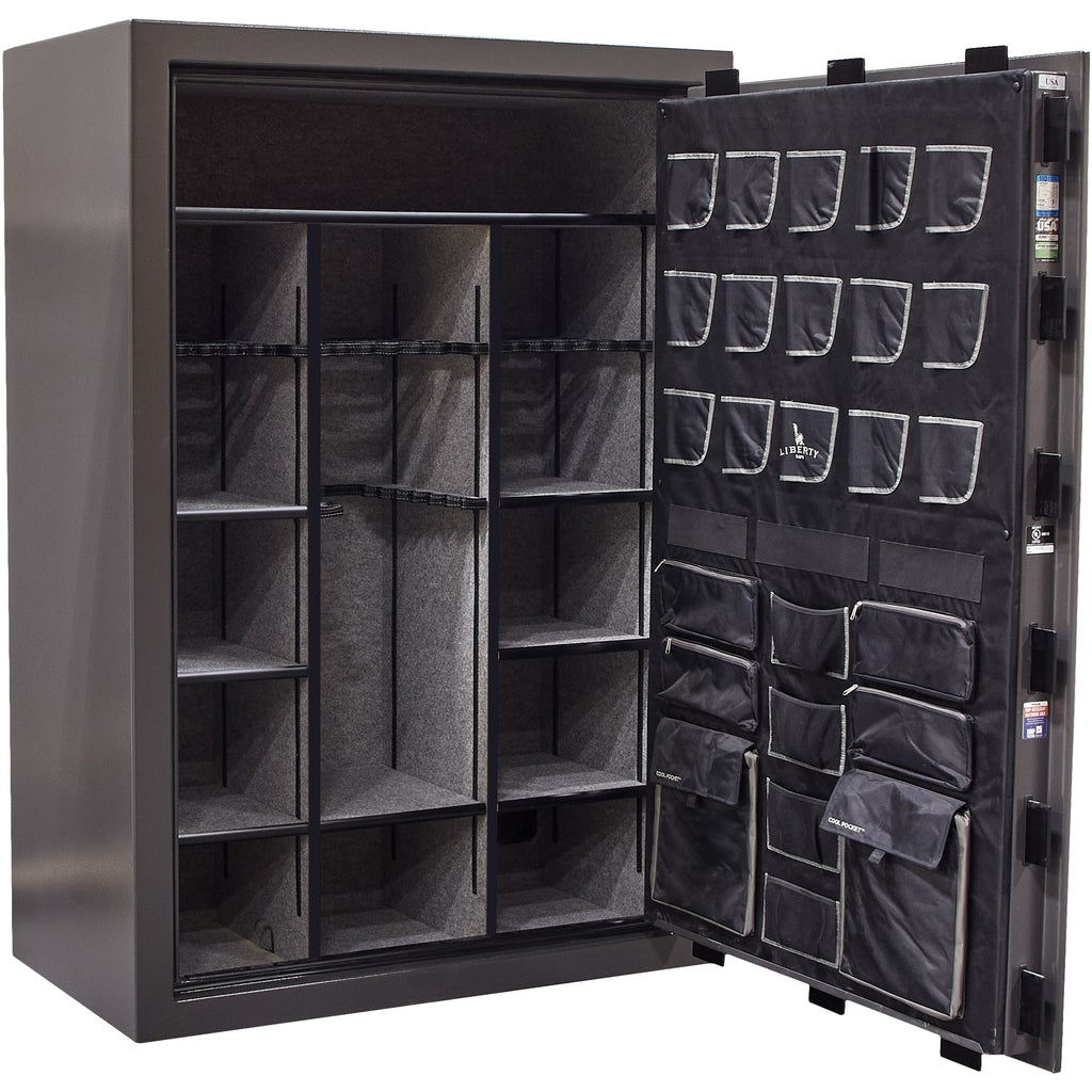 Collector T | Level 5 Security | 110 Minute Fire Protection | Dimensions: 72”(H) x 50”(W) x 27.5"(D) | Gray Marble Electronic Lock - Closed  Door | Idaho Safe & Vault, Caldwell Idaho
