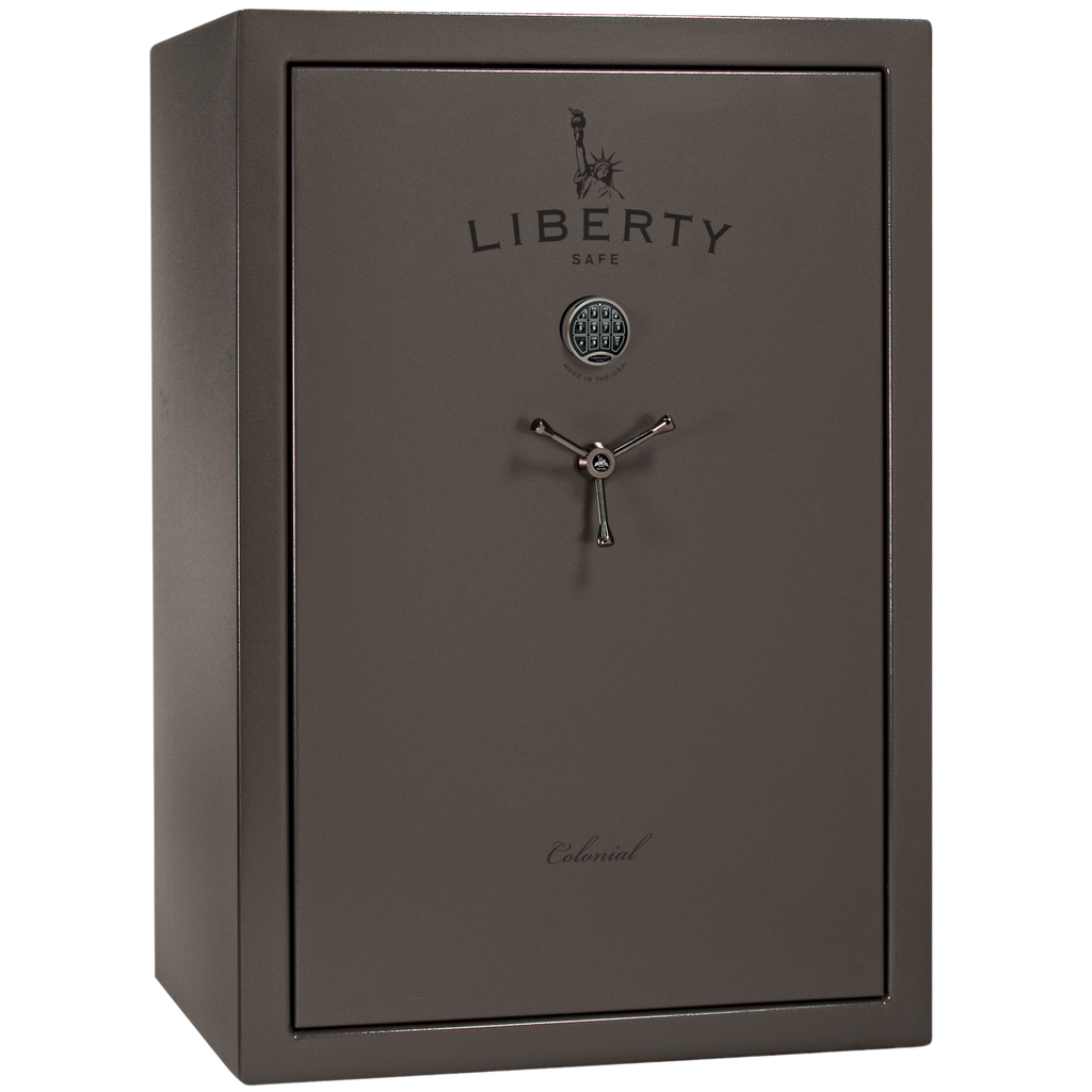 Colonial Series | Level 4 Security | 75 Minute Fire Protection | 35 | DIMENSIONS: 60.5"(H) X 42"(W) X 22"(D*) | Gray Marble | Electronic Lock | Idaho Safe & Vault, Caldwell Idaho