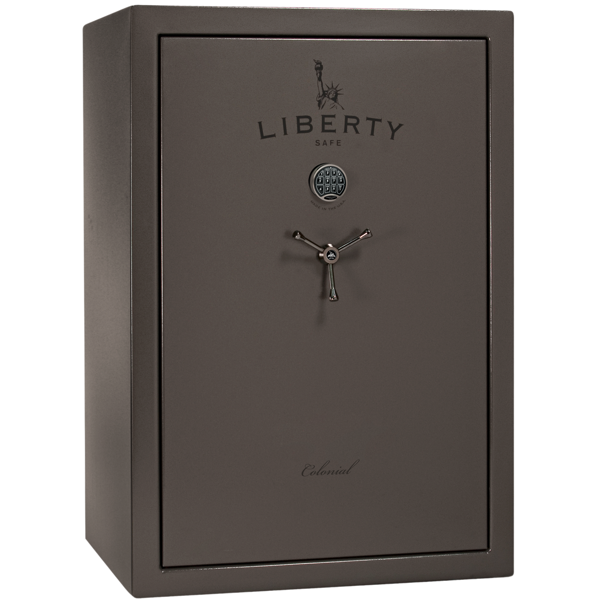 Colonial Series | Level 4 Security | 75 Minute Fire Protection | 35 | DIMENSIONS: 60.5"(H) X 42"(W) X 22"(D*) | Gray Marble | Electronic Lock | Idaho Safe & Vault, Caldwell Idaho
