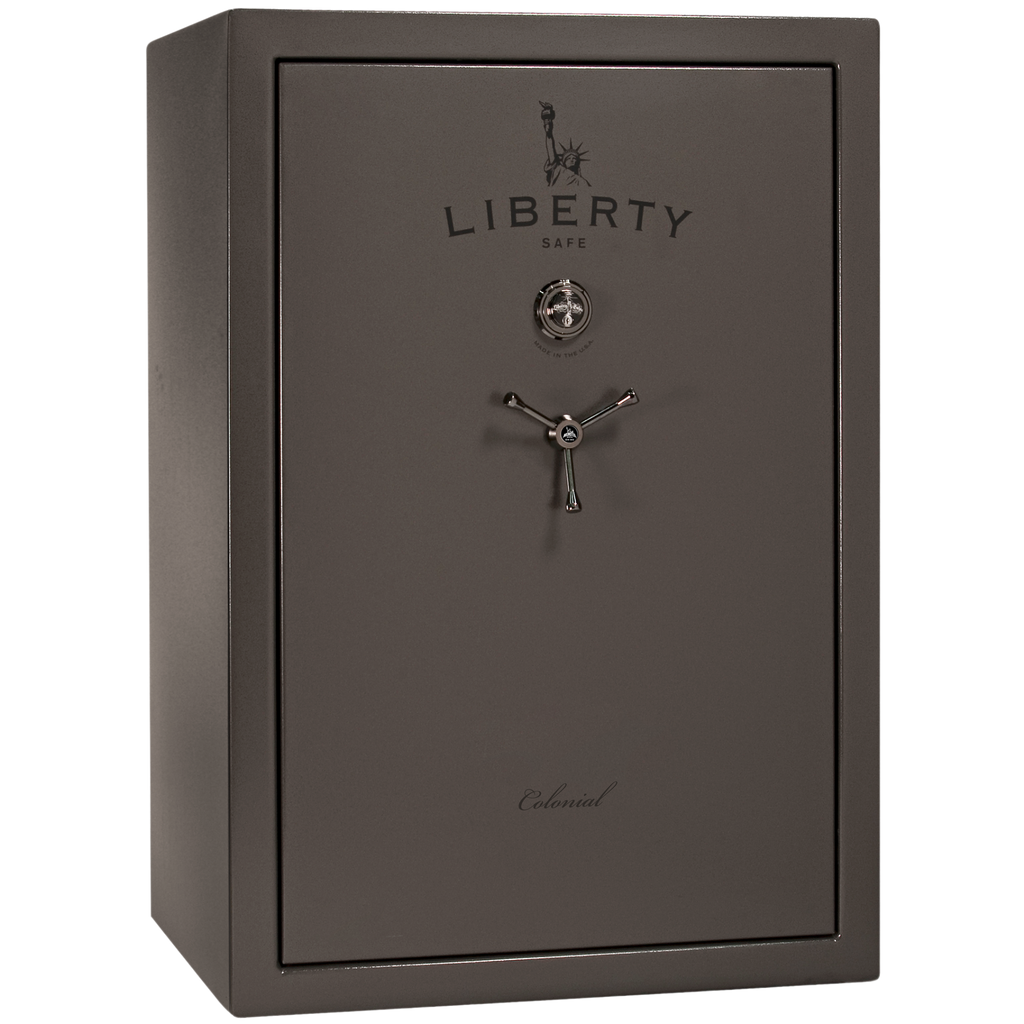 Colonial Series | Level 4 Security | 75 Minute Fire Protection | 35 | DIMENSIONS: 60.5"(H) X 42"(W) X 22"(D*) | Gray Marble | Mechanical Lock | Idaho Safe & Vault, Caldwell Idaho