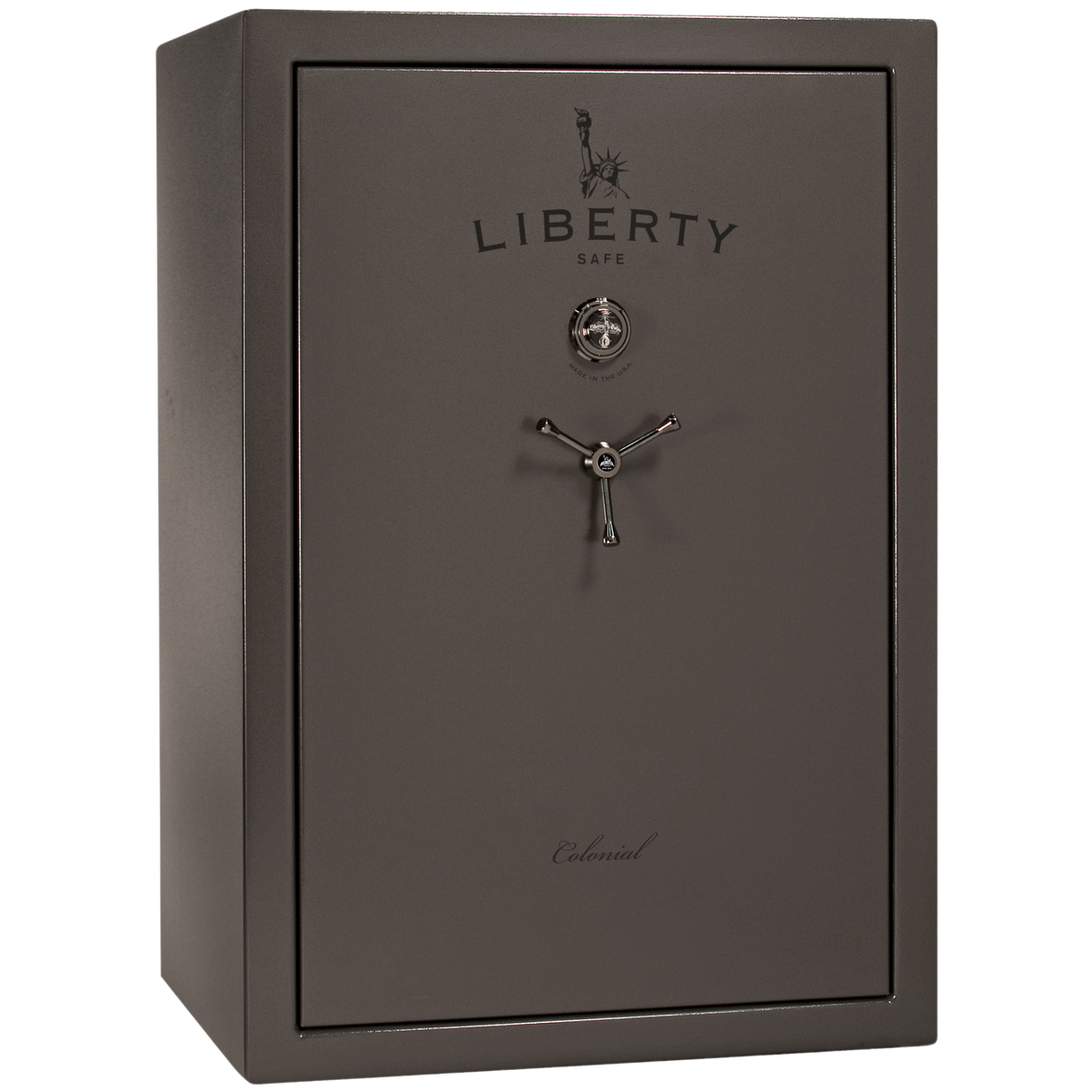 Colonial Series | Level 4 Security | 75 Minute Fire Protection | 35 | DIMENSIONS: 60.5"(H) X 42"(W) X 22"(D*) | Gray Marble | Mechanical Lock | Idaho Safe & Vault, Caldwell Idaho