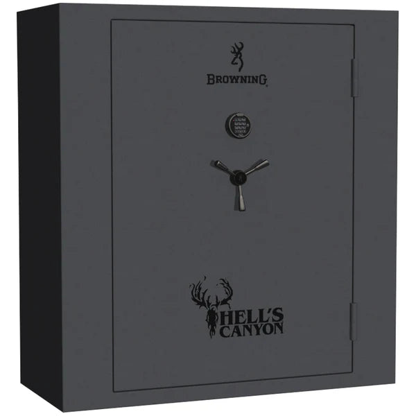 Browning | HC49T: 66"(H) x 43"(W) x 25"(D) | Textured Charcoal | Black Chrome | Electronic