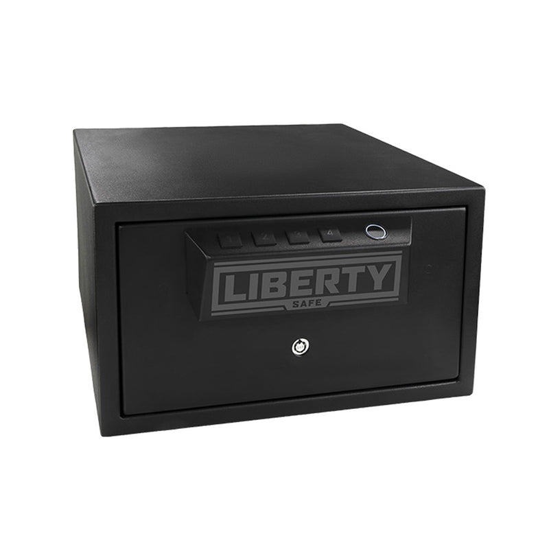 HDV-300X | Home Defense Biometric Compact Vault | 13"(D) X 12”(W) X 7”(H) - Closed | Idaho Safe & Vault, Caldwell Idaho