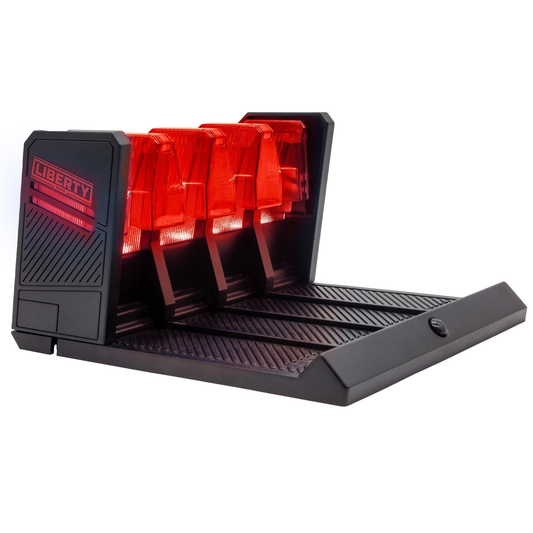 Accessory - Storage - LED Pistol Rack Red Lit Empty | Idaho Safe & Vault, Caldwell Idaho