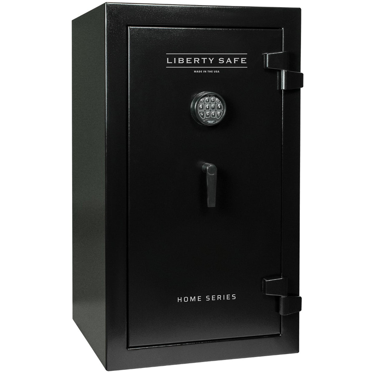 Home Series | 12 | Level 1 Security | 60 Minute Fire Protection | Dimensions: 42.25"(H) x 24.25"(W) x 20"(D) | Textured Black - Closed Door | Idaho Safe & Vault, Caldwell Idaho
