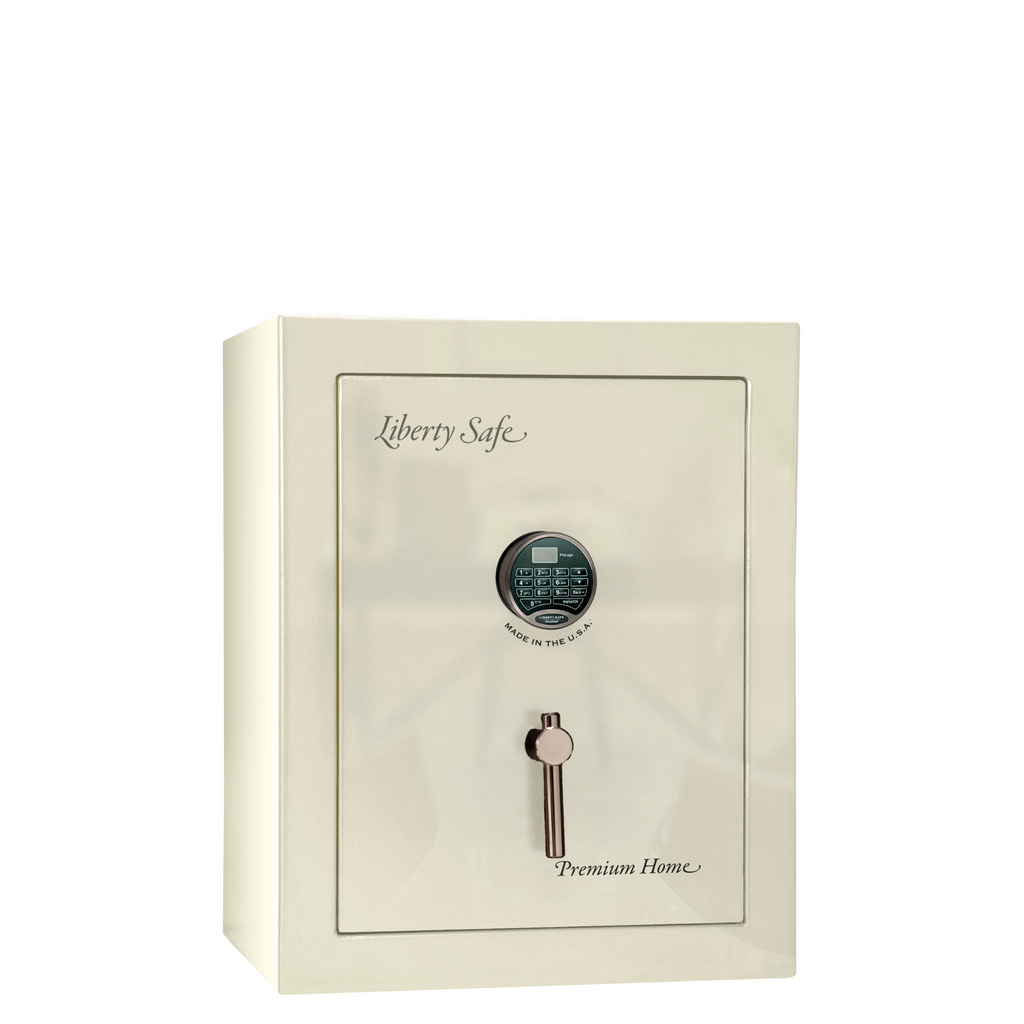Premium Home Series | Level 7 Security | 2 Hour Fire Protection | 08 | Dimensions: 29.75"(H) x 24.5"(W) x 19"(D) | White Marble - Closed Door | Idaho Safe & Vault, Caldwell Idaho