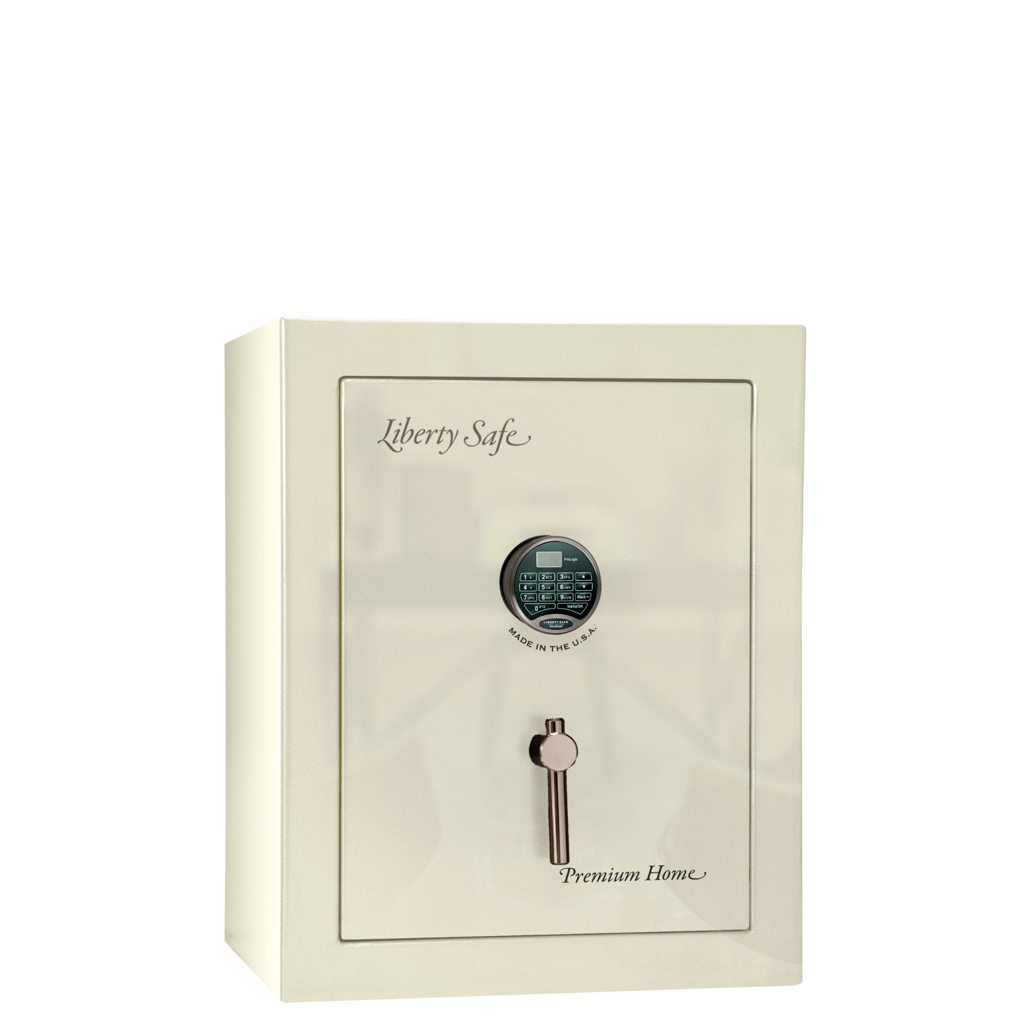 Premium Home Series | Level 7 Security | 2 Hour Fire Protection | 08 | Dimensions: 29.75"(H) x 24.5"(W) x 19"(D) | White Marble - Closed Door | Idaho Safe & Vault, Caldwell Idaho