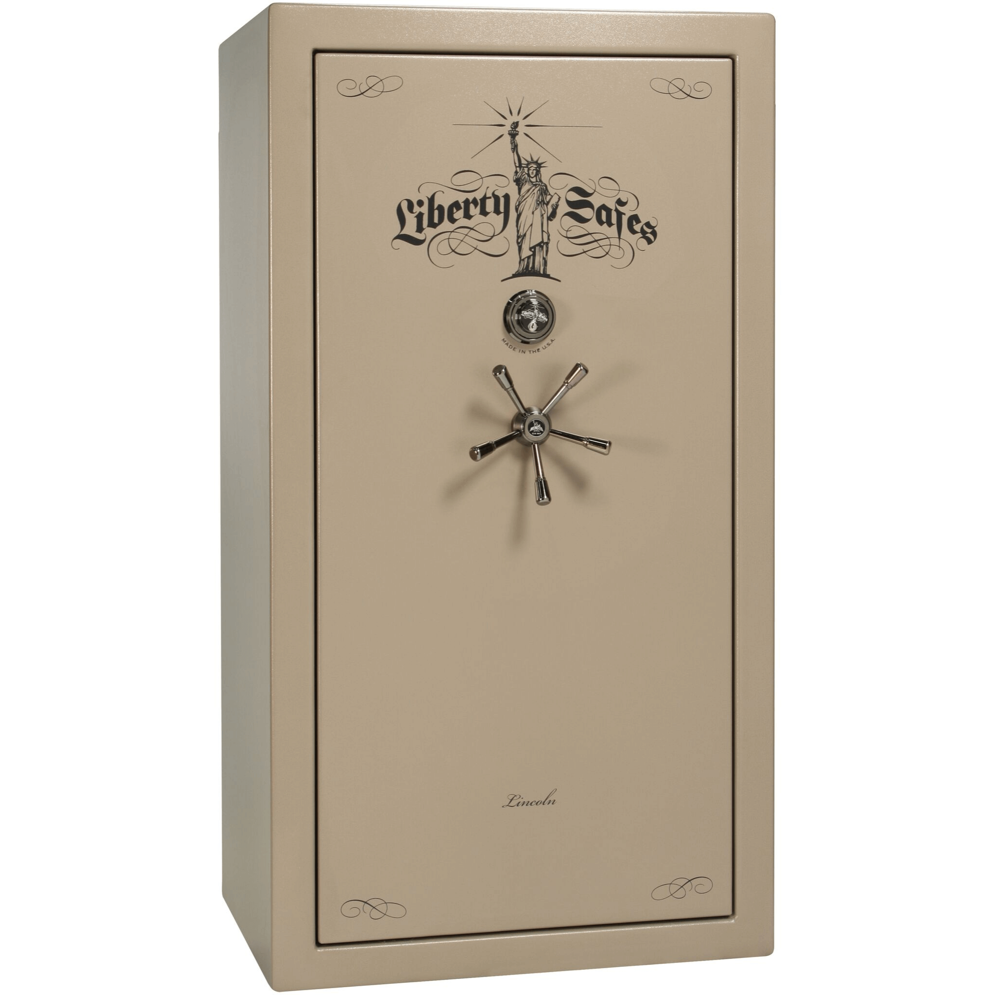 Lincoln Series | Level 5 Security | 110 Minute Fire Protection | 40 | Dimensions: 66.5"(H) x 36"(W) x 27.5"(D*) | Traditional | Champagne Marble | Mechanical Lock | Idaho Safe & Vault, Caldwell Idaho