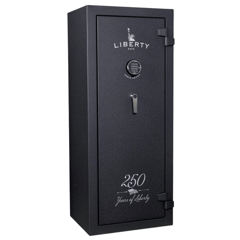 Liberty Centurion 18 250th Commemorative Safe | Forged Black — Closed Exterior | Idaho Safe & Vault