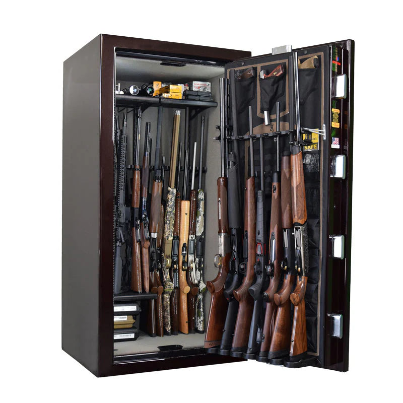 Browning | S33: 60"(H)  x 31"(W) x 25.5"(D) | Textured Charcoal | Black Chrome | Electronic