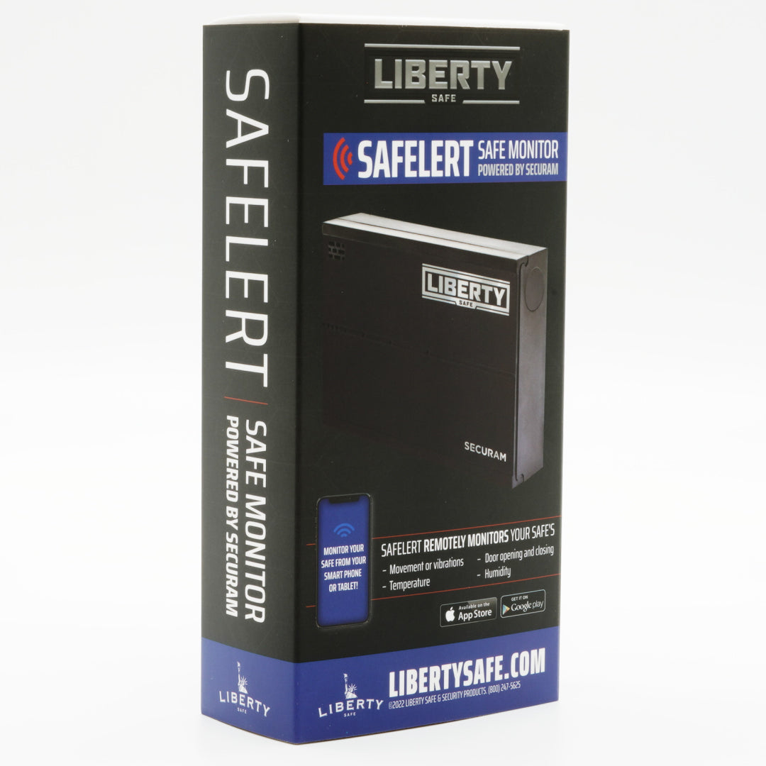 SafElert Securam Safe Monitor | Remotely Monitor Temperature, Humidity, Door Status and Vibration | Box View | Idaho Safe & Vault, Caldwell Idaho