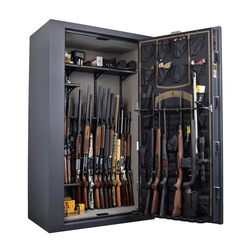 Browning | S33: 60"(H)  x 31"(W) x 25.5"(D) | Titanium Metallic Gloss  | Black Chrome | Electronic