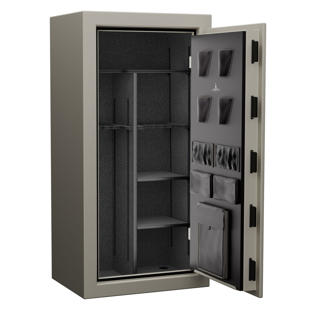 USA Series | Level 3 Security | 60 Minute Fire Rating | 30 | Dimensions: 60.5"(H) x 30"(W) x 22"(D) | Canvas Beige Textured Limited Edition Safe Colors | Electronic Lock - Open Door | Idaho Safe & Vault, Caldwell Idaho