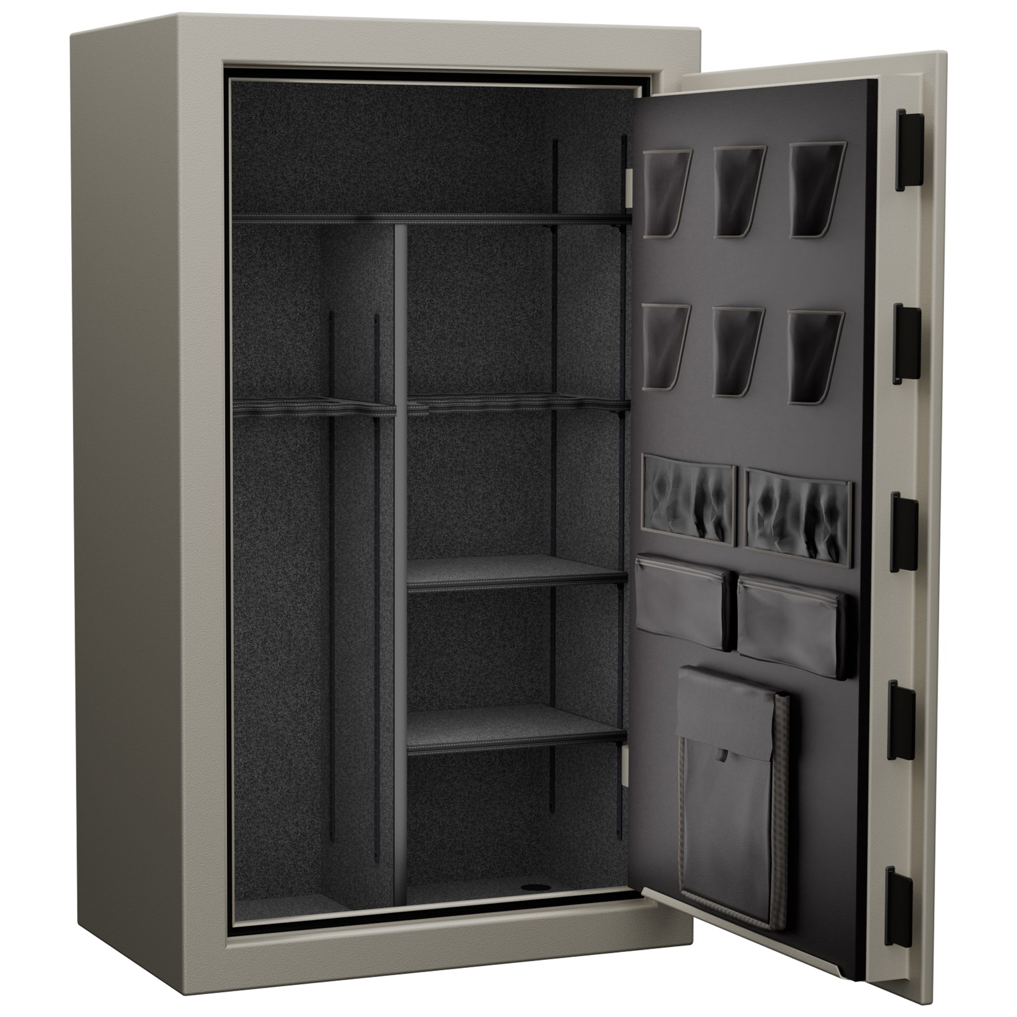 USA Series | Level 3 Security | 60 Minute Fire Rating | 36 | Dimensions: 60.5"(H) x 36"(W) x 22"(D) | Canvas Beige Textured Limited Edition Safe Colors | Electronic Lock - Open Door | Idaho Safe & Vault, Caldwell Idaho
