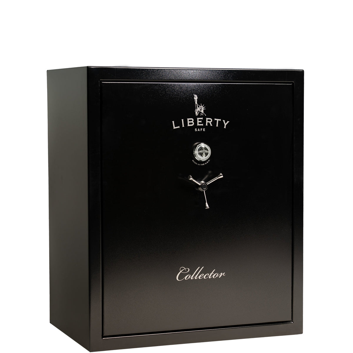 Collector | Level 5 Security | 110 Minute Fire Protection | Dimensions: 60.5"(H) x 54"(W) x 27.5"(D) | Black Textured Mechanical Lock - Closed Door | Idaho Safe & Vault, Caldwell Idaho