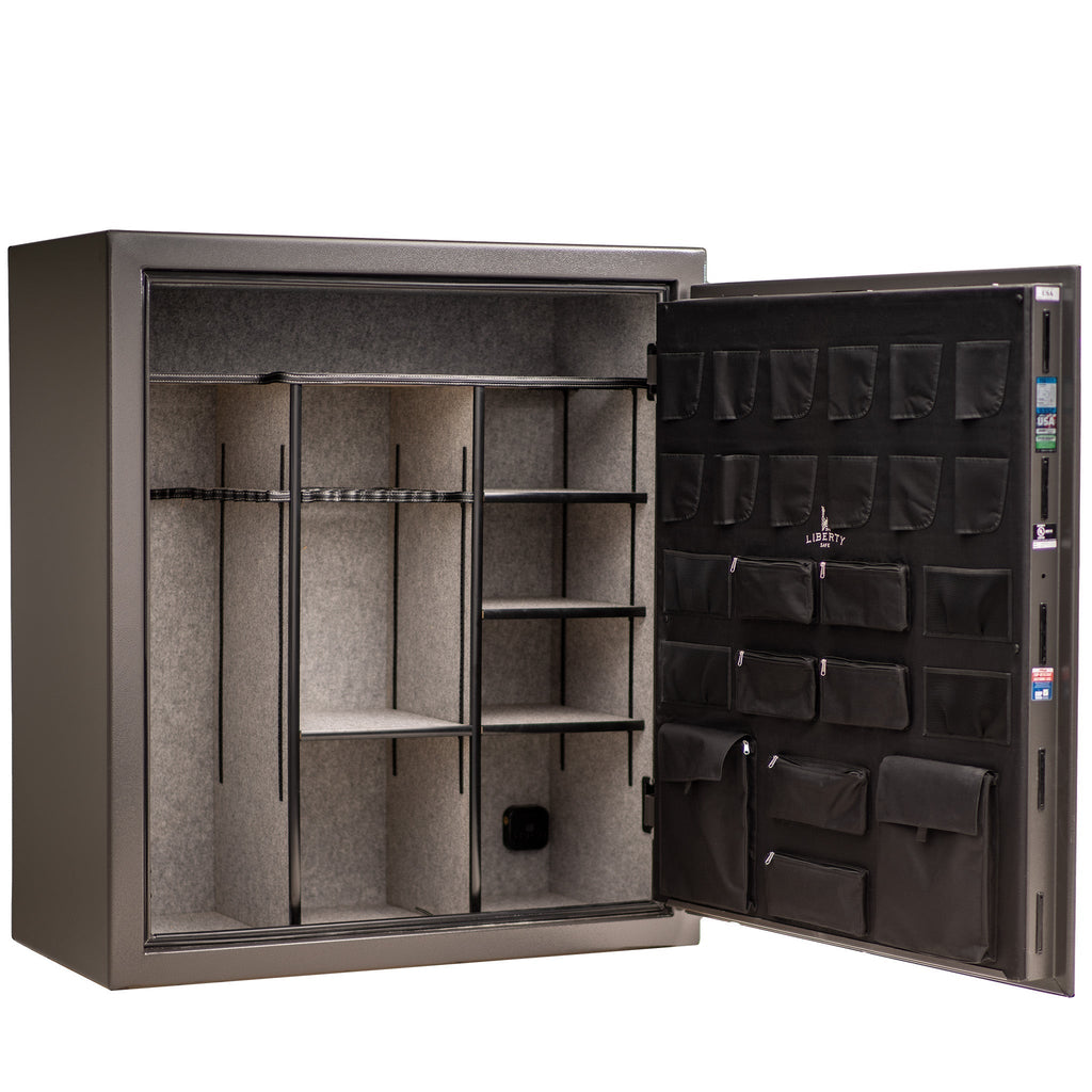 Collector | Level 5 Security | 110 Minute Fire Protection | Dimensions: 60.5"(H) x 54"(W) x 27.5"(D) | Gray Marble Mechanical Lock - Open Door | Idaho Safe & Vault, Caldwell Idaho
