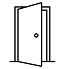White door icon
