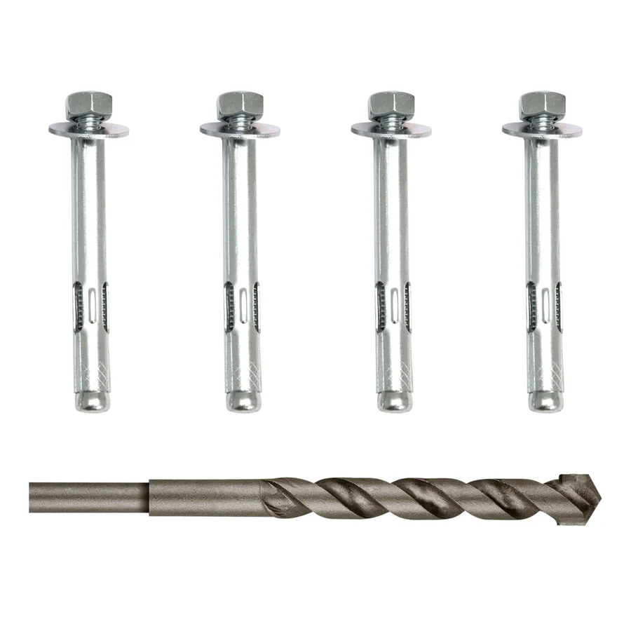 Concrete Floor Safe Anchoring Bolt Diagram | Idaho Safe & Vault, Caldwell Idaho