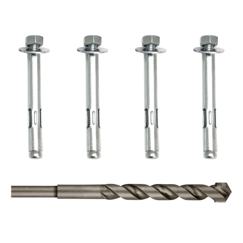 Concrete Floor Safe Anchoring Bolt Diagram | Idaho Safe & Vault, Caldwell Idaho