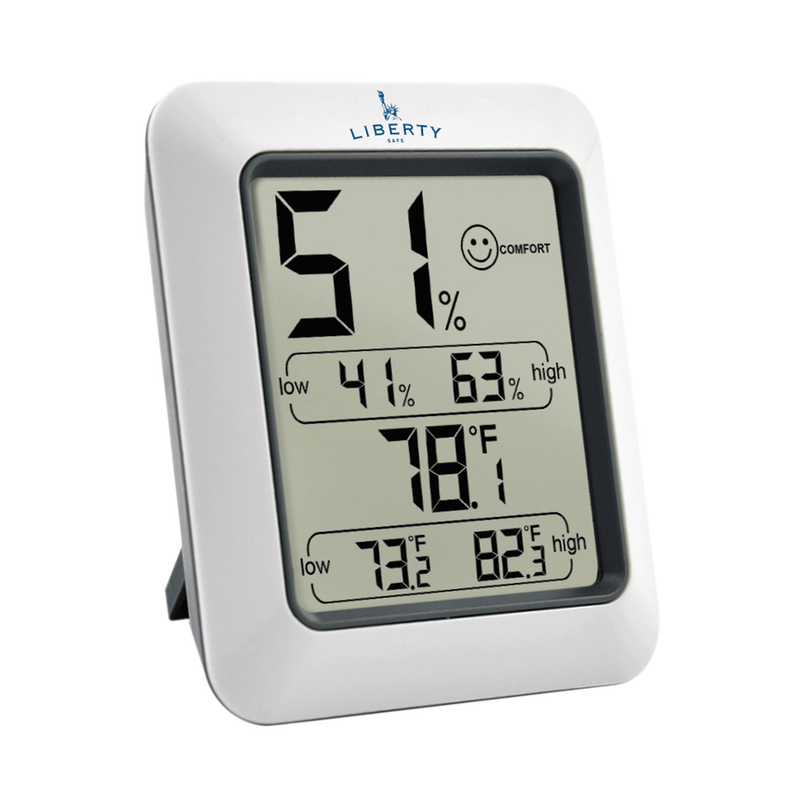 Accessory - Dehumidifier - Humidity and Temperature Monitor | Idaho Safe & Vault, Caldwell Idaho